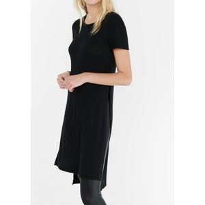 Express One Eleven Side Split T Shirt Dress